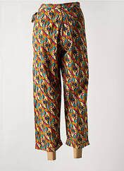 Pantalon 7/8 orange KALI YOG pour femme seconde vue