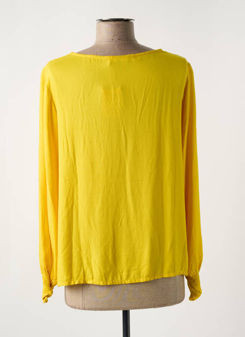 T-shirt jaune PRINCESSE NOMADE pour femme