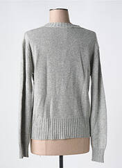 Gilet manches longues gris LE BOUDOIR D'EDOUARD pour femme seconde vue