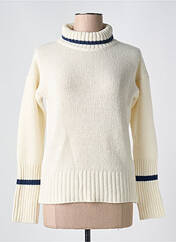 Pull col roulé beige LE BOUDOIR D'EDOUARD pour femme seconde vue
