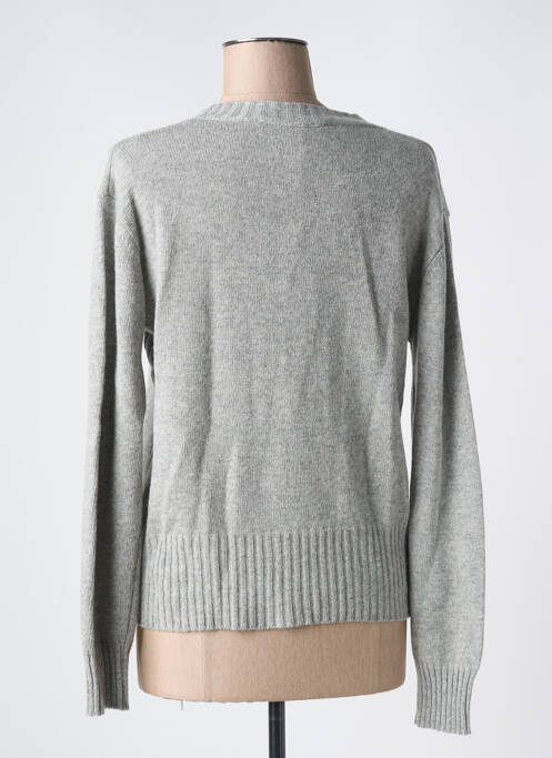 Gilet manches longues gris LE BOUDOIR D'EDOUARD pour femme