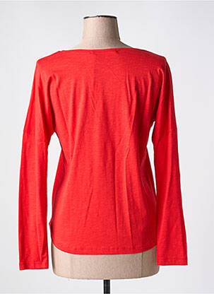 T-shirt manches longues manches longues rouge LE BOUDOIR D'EDOUARD femme