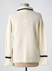 Pull col roulé beige LE BOUDOIR D'EDOUARD pour femme seconde vue