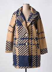 Manteau long marron LE BOUDOIR D'EDOUARD pour femme seconde vue