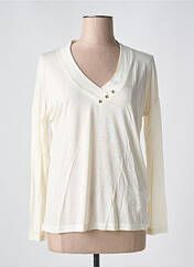 T-shirt beige LE BOUDOIR D'EDOUARD pour femme seconde vue