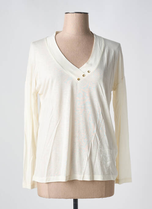 T-shirt beige LE BOUDOIR D'EDOUARD pour femme