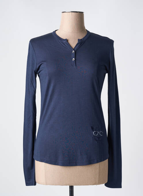 T-shirt bleu LE BOUDOIR D'EDOUARD pour femme