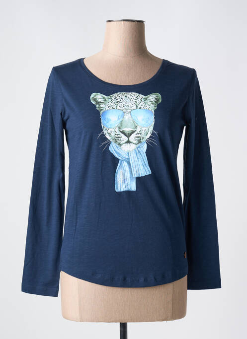 T-shirt bleu LE BOUDOIR D'EDOUARD pour femme