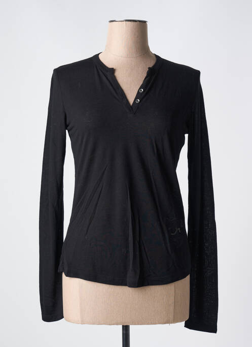 T-shirt noir LE BOUDOIR D'EDOUARD pour femme