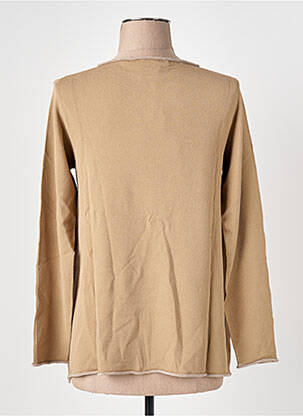 Pull col rond manches longues marron LE BOUDOIR D'EDOUARD femme