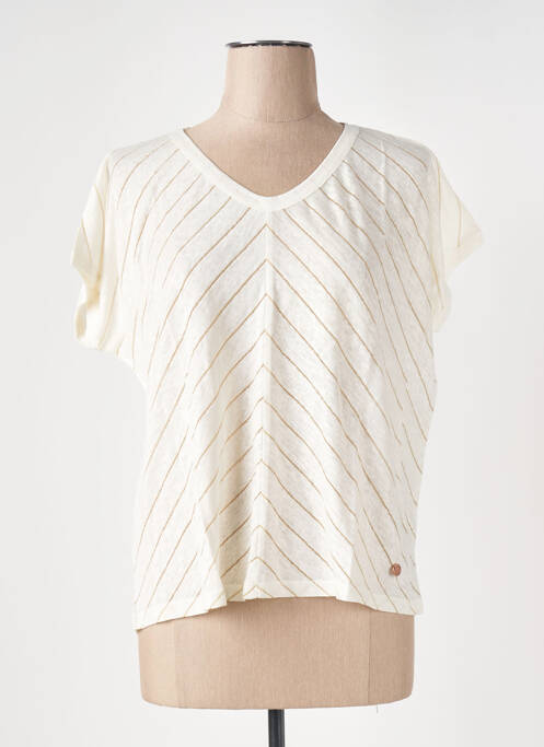 T-shirt blanc LE BOUDOIR D'EDOUARD pour femme