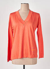 T-shirt orange LE BOUDOIR D'EDOUARD pour femme seconde vue