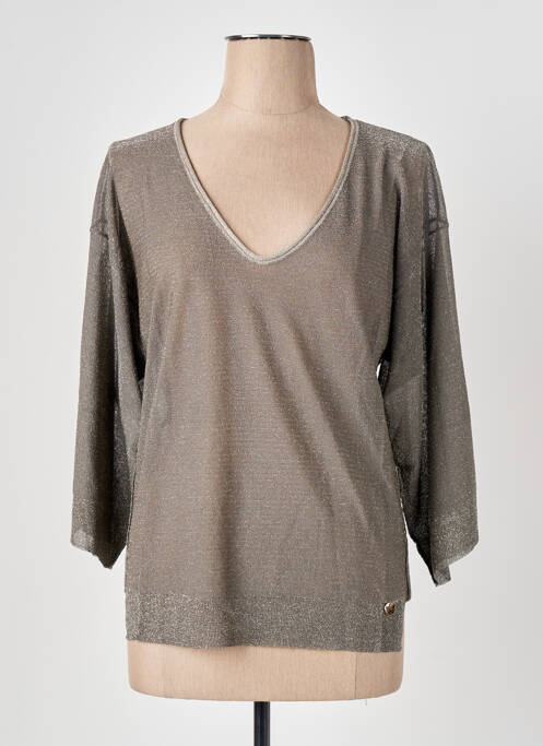 T-shirt marron LE BOUDOIR D'EDOUARD pour femme