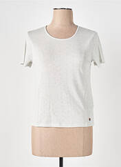 T-shirt beige LE BOUDOIR D'EDOUARD pour femme seconde vue