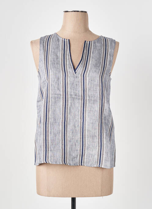 Top gris LE BOUDOIR D'EDOUARD pour femme