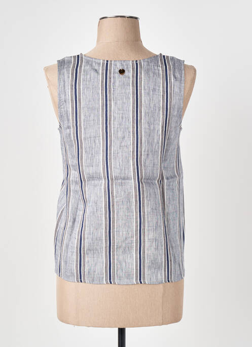 Top gris LE BOUDOIR D'EDOUARD pour femme