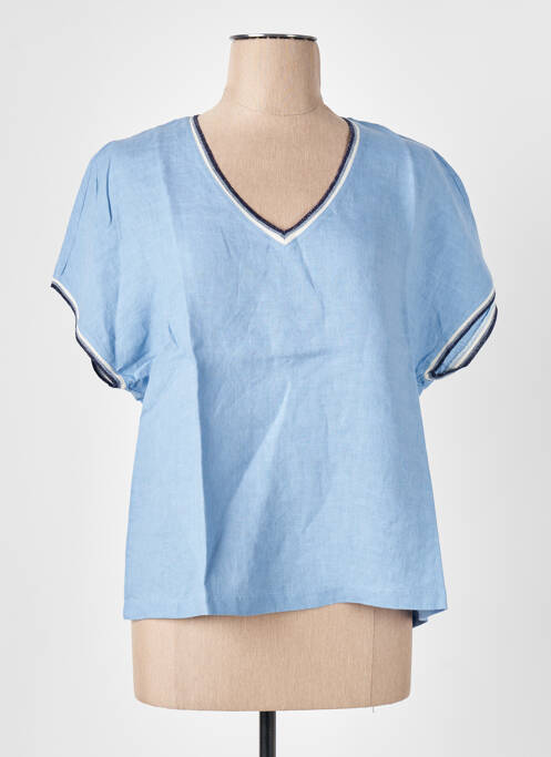 T-shirt bleu LE BOUDOIR D'EDOUARD pour femme