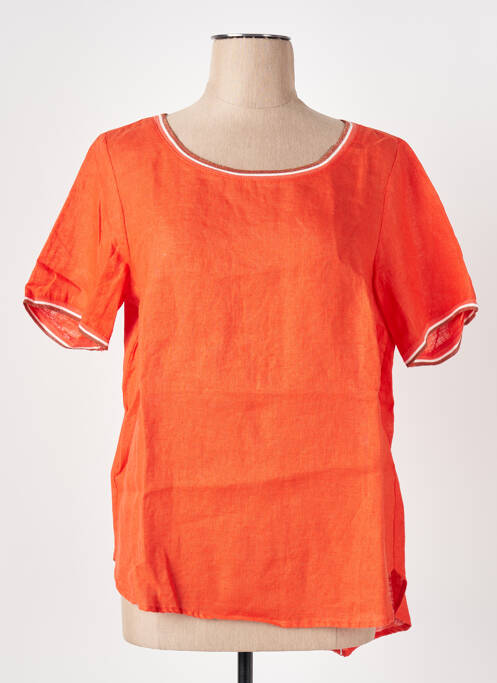 T-shirt orange LE BOUDOIR D'EDOUARD femme