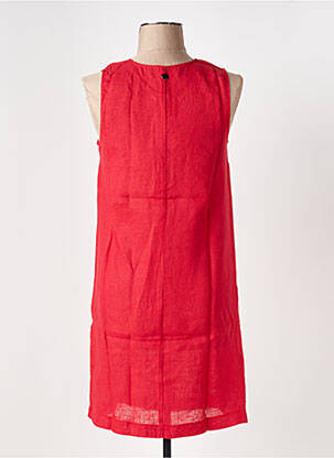Robe mi-longue sans manche sans manche rouge LE BOUDOIR D'EDOUARD femme