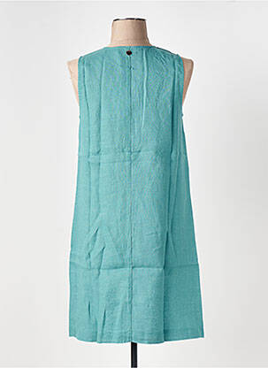 Robe mi-longue sans manche sans manche bleu LE BOUDOIR D'EDOUARD femme