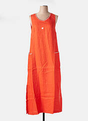 Robe longue orange LE BOUDOIR D'EDOUARD pour femme seconde vue