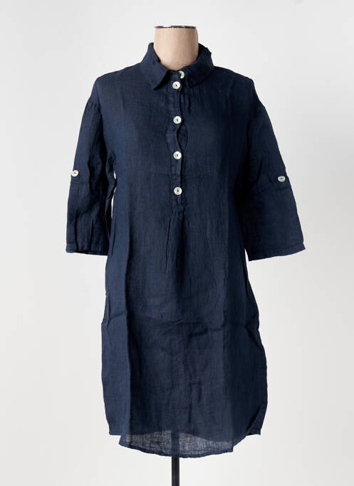 Robe mi-longue bleu LE BOUDOIR D'EDOUARD pour femme