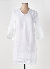 Robe mi-longue blanc LE BOUDOIR D'EDOUARD pour femme seconde vue