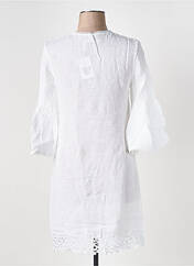 Robe mi-longue blanc LE BOUDOIR D'EDOUARD pour femme seconde vue