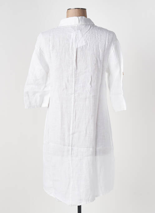 Robe mi-longue blanc LE BOUDOIR D'EDOUARD pour femme