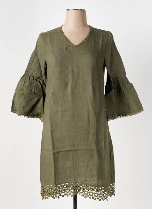 Robe mi-longue vert LE BOUDOIR D'EDOUARD pour femme