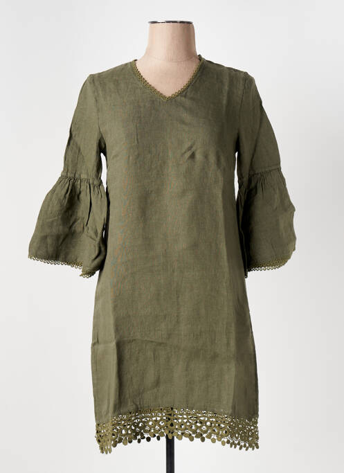 Robe mi-longue vert LE BOUDOIR D'EDOUARD pour femme