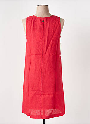 Robe mi-longue sans manche sans manche rouge LE BOUDOIR D'EDOUARD femme