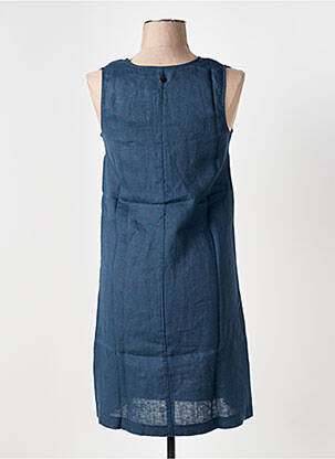 Robe mi-longue sans manche sans manche bleu LE BOUDOIR D'EDOUARD femme