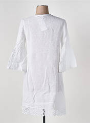 Robe mi-longue blanc LE BOUDOIR D'EDOUARD pour femme seconde vue