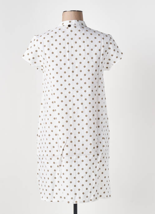 Robe mi-longue blanc LE BOUDOIR D'EDOUARD femme