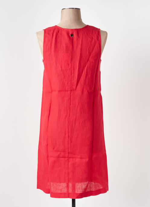 Robe mi-longue rouge LE BOUDOIR D'EDOUARD pour femme