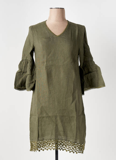 Robe mi-longue vert LE BOUDOIR D'EDOUARD pour femme
