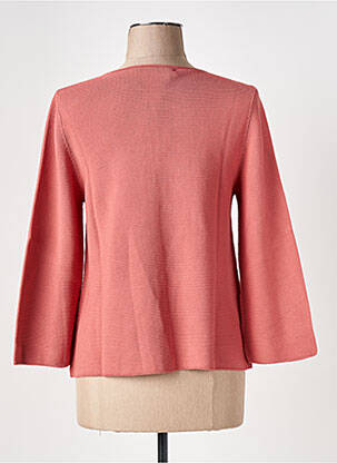 Gilet manches longues coupe cintrée rose LE BOUDOIR D'EDOUARD femme