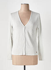 Gilet manches longues gris LE BOUDOIR D'EDOUARD pour femme seconde vue