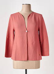 Gilet manches longues rose LE BOUDOIR D'EDOUARD pour femme seconde vue