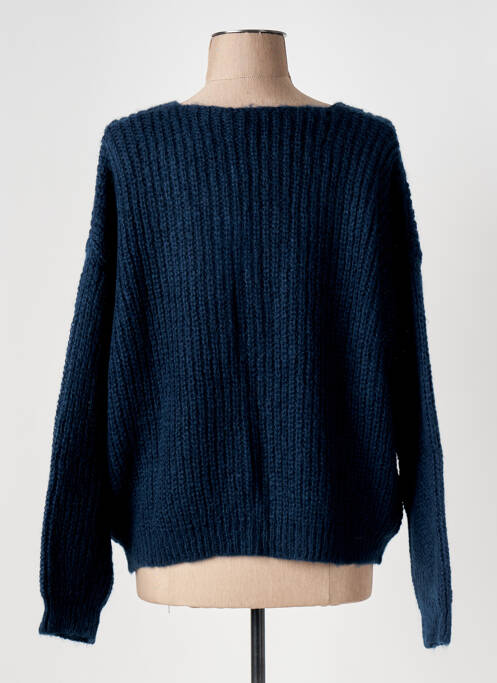 Gilet manches longues bleu LE BOUDOIR D'EDOUARD pour femme