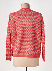 Gilet manches longues rouge LE BOUDOIR D'EDOUARD pour femme seconde vue