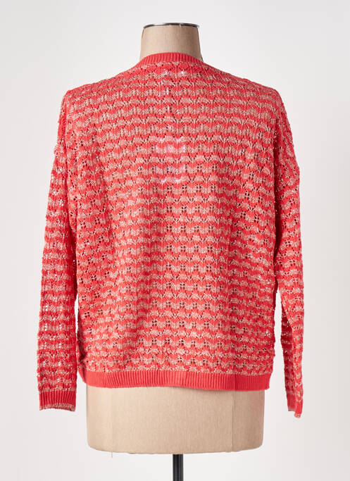 Gilet manches longues rouge LE BOUDOIR D'EDOUARD pour femme