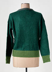 Gilet manches longues vert LE BOUDOIR D'EDOUARD pour femme seconde vue