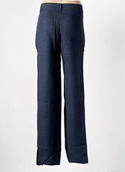 Pantalon droit bleu LE BOUDOIR D'EDOUARD pour femme seconde vue