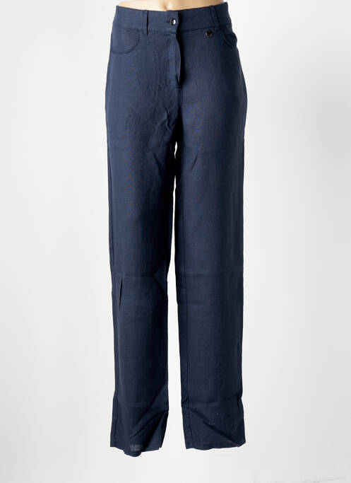 Pantalon droit bleu LE BOUDOIR D'EDOUARD pour femme