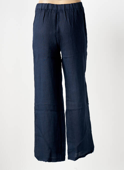 Pantalon droit bleu LE BOUDOIR D'EDOUARD pour femme