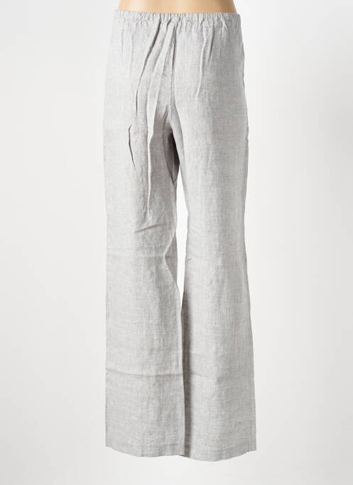 Pantalon droit gris LE BOUDOIR D'EDOUARD pour femme