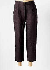 Pantalon 7/8 marron LE BOUDOIR D'EDOUARD pour femme seconde vue