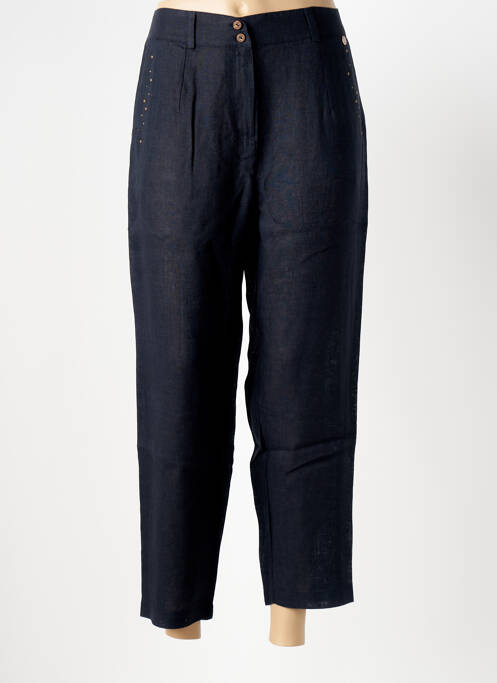 Pantalon 7/8 bleu LE BOUDOIR D'EDOUARD pour femme